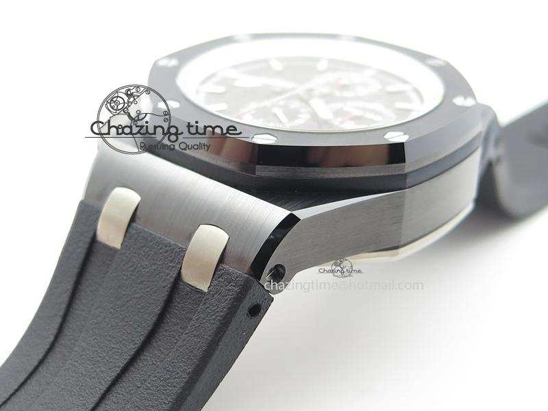 Royal Oak Offshore 44mm Real Ceramic JF 1:1 Best Edition Grey Dial A3126