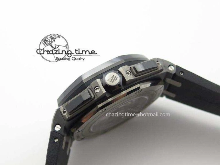 Royal Oak Offshore 44mm Real Ceramic JF 1:1 Best Edition Grey Dial A3126
