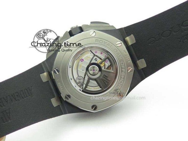 Royal Oak Offshore 44mm Real Ceramic JF 1:1 Best Edition Grey Dial A3126