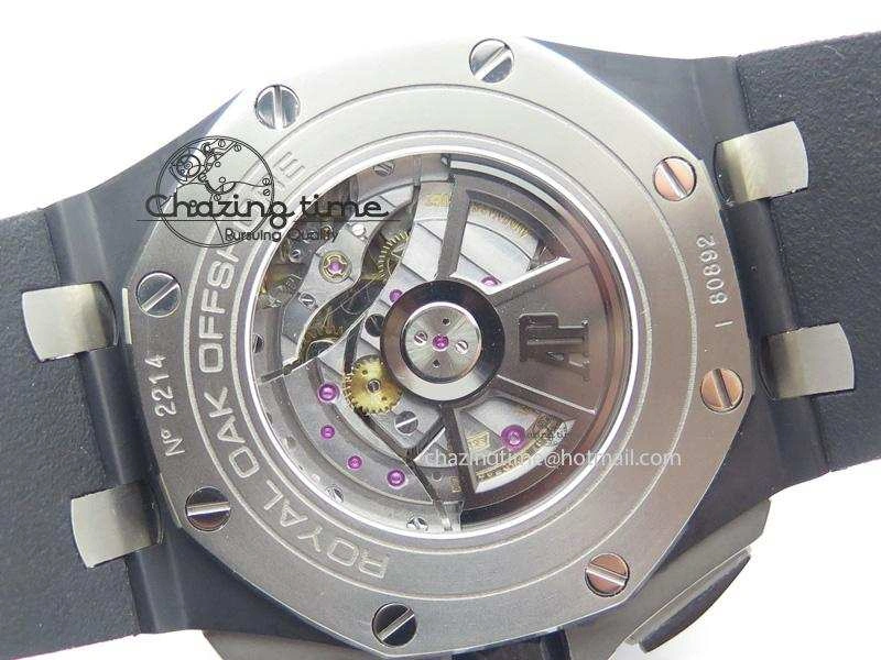 Royal Oak Offshore 44mm Real Ceramic JF 1:1 Best Edition Grey Dial A3126