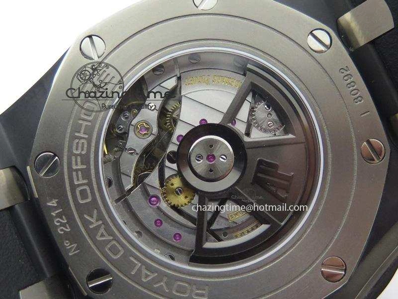 Royal Oak Offshore 44mm Real Ceramic JF 1:1 Best Edition Grey Dial A3126