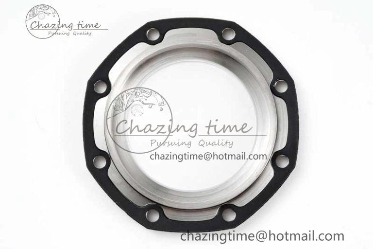 Royal Oak Offshore 44mm Real Ceramic RSF 1:1 Best Edition Black Dial RG Markers on Rubber Strap A3126