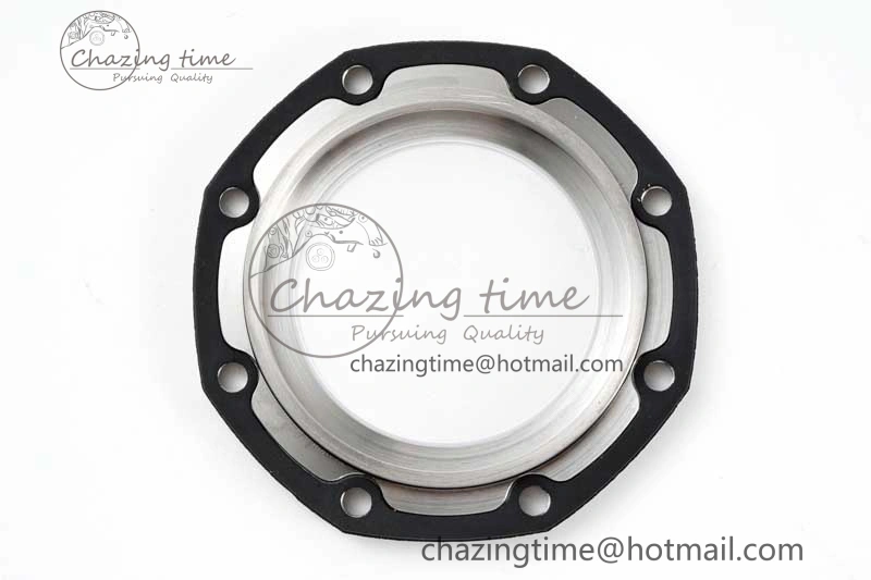 Royal Oak Offshore 44mm Real Ceramic RSF 1:1 Best Edition Black Dial RG Markers on Rubber Strap A3126