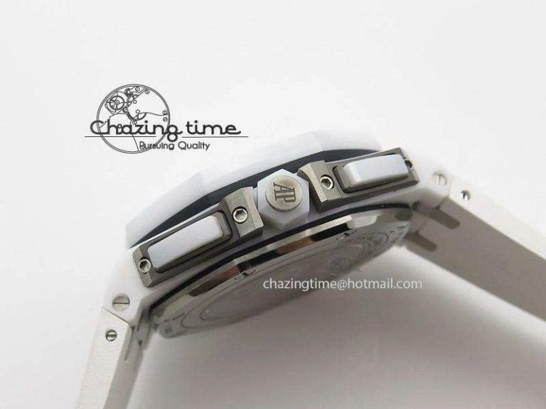 Royal Oak Offshore 44mm Real White Ceramic JF Best Edition A3126