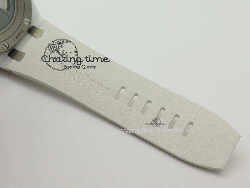 Royal Oak Offshore 44mm Real White Ceramic JF Best Edition A3126