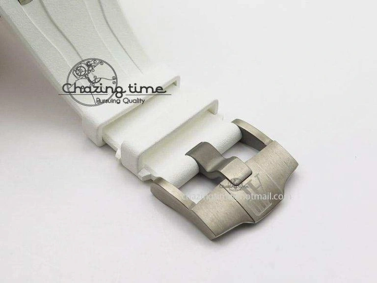 Royal Oak Offshore 44mm Real White Ceramic JF Best Edition A3126