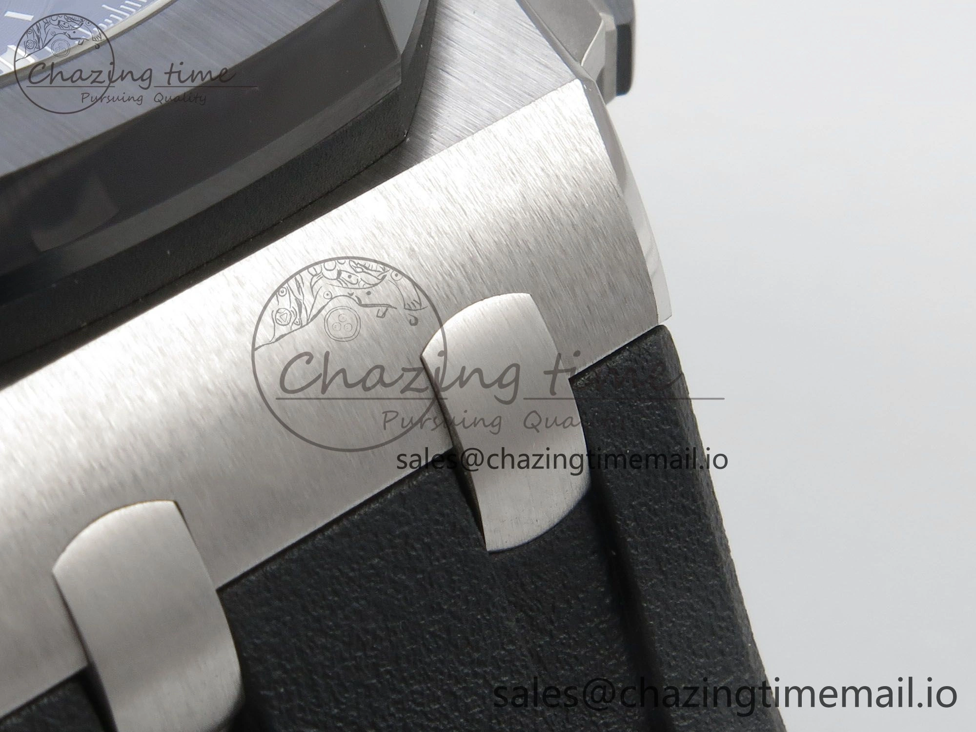 Royal Oak Offshore 44mm SS APPF Best Edition Black Dial Ceramic Bezel on Black Rubber Strap SA3126