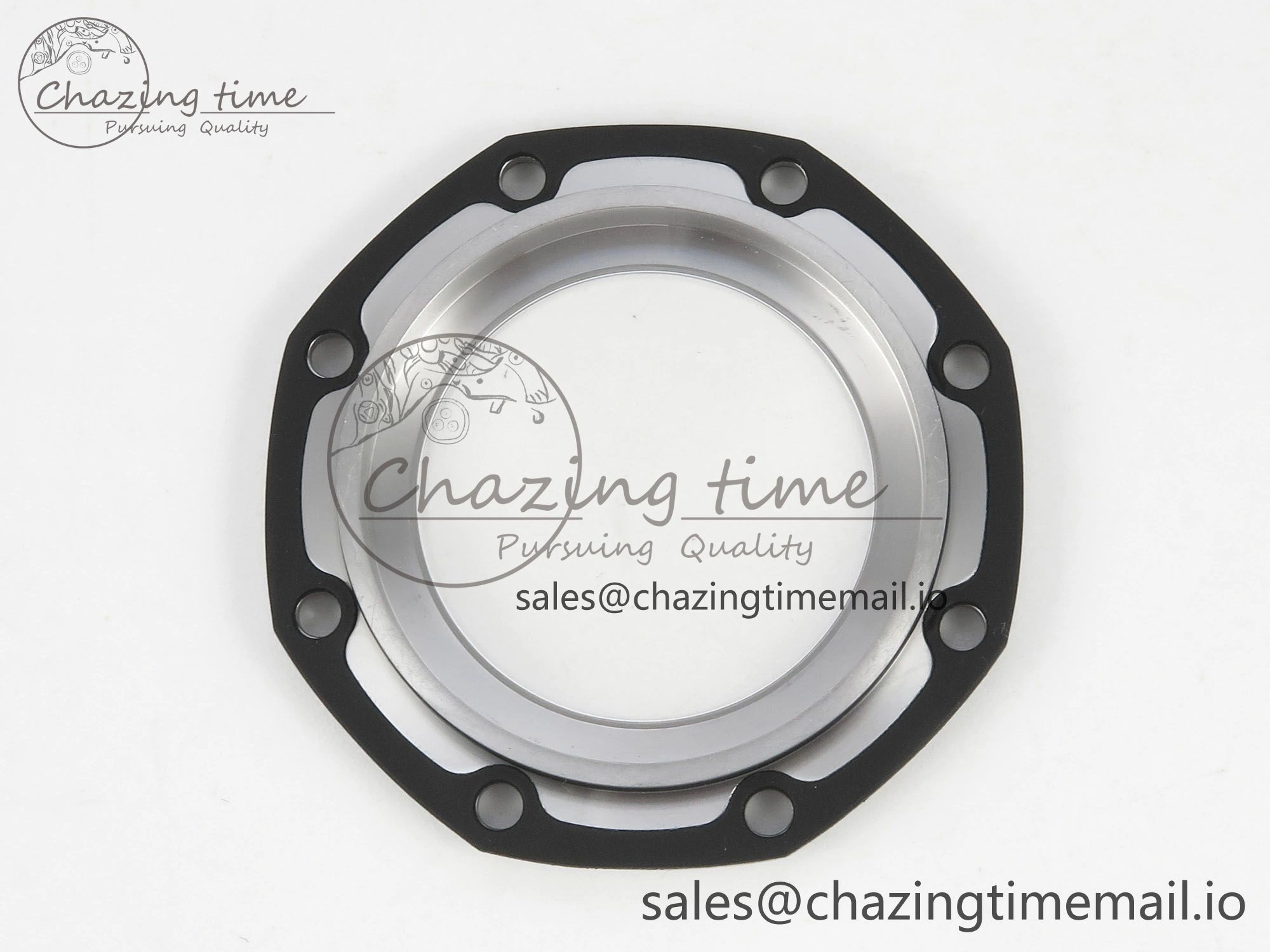 Royal Oak Offshore 44mm SS APPF Best Edition Black Dial Ceramic Bezel on Black Rubber Strap SA3126