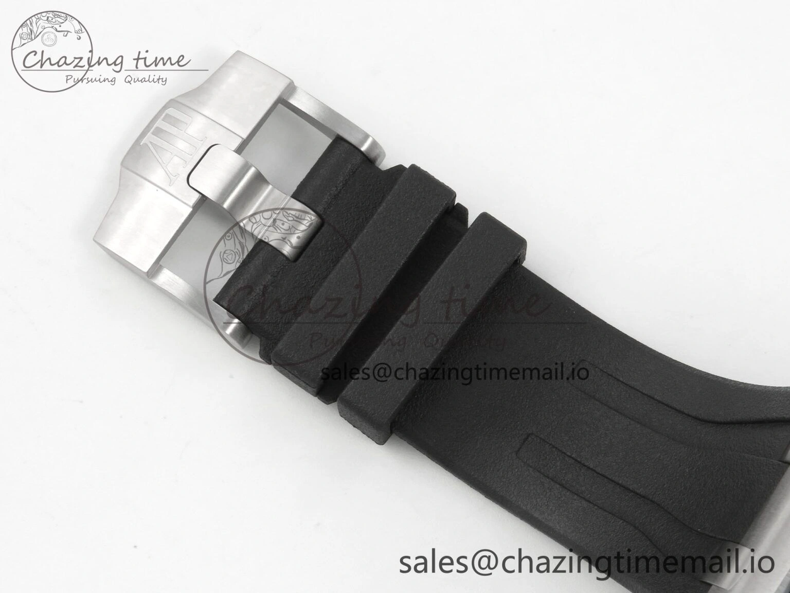 Royal Oak Offshore 44mm SS APPF Best Edition Black Dial Ceramic Bezel on Black Rubber Strap SA3126