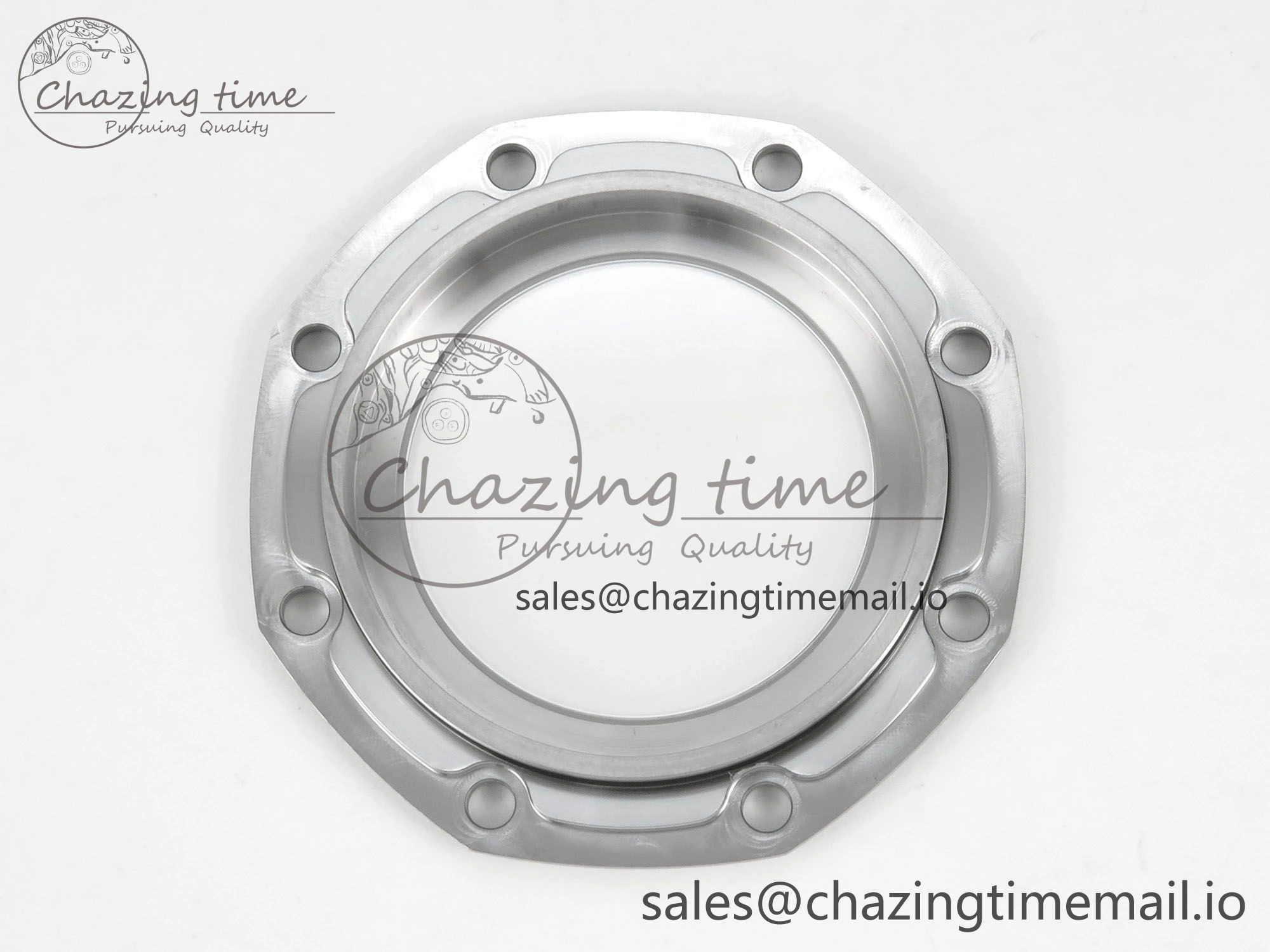 Royal Oak Offshore 44mm SS APPF Best Edition Gray White Dial Ceramic Bezel on Gray Rubber Strap SA3126
