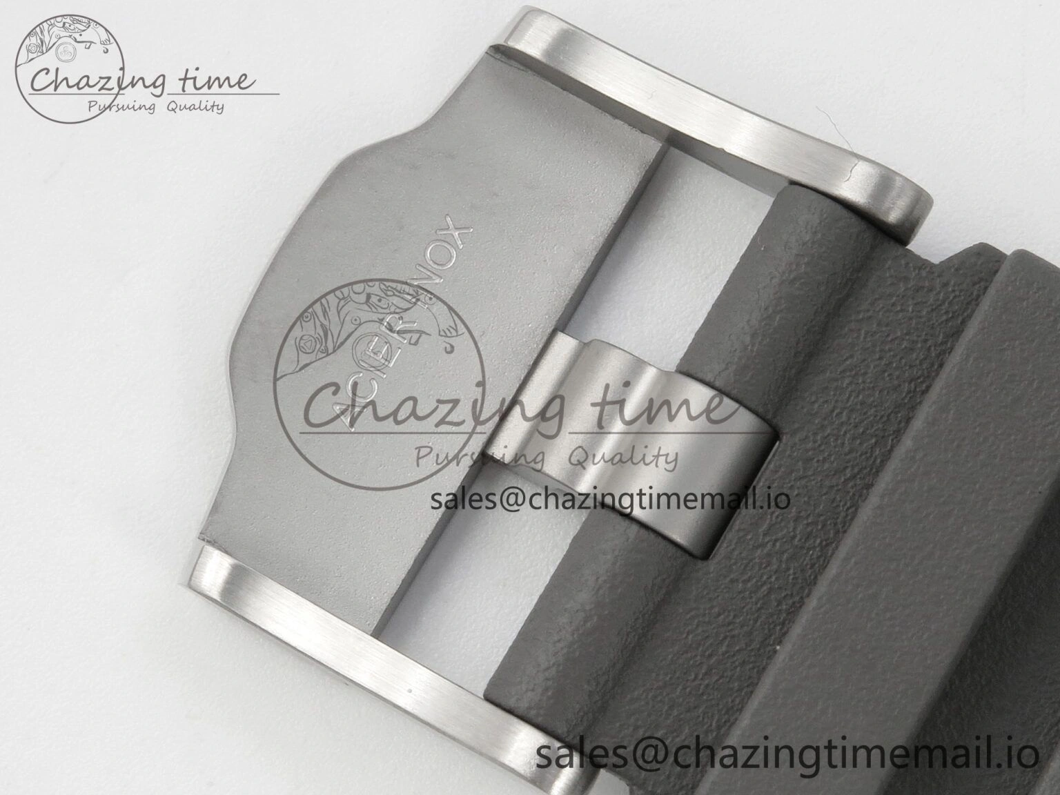 Royal Oak Offshore 44mm SS APPF Best Edition Gray White Dial Ceramic Bezel on Gray Rubber Strap SA3126