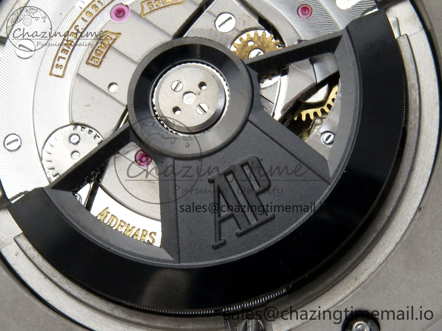 Royal Oak Offshore 44mm SS APPF Best Edition Gray White Dial Ceramic Bezel on Gray Rubber Strap SA3126