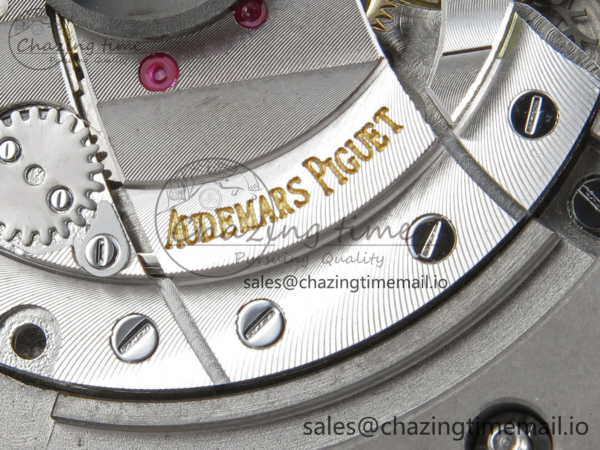 Royal Oak Offshore 44mm SS APPF Best Edition White Dial Ceramic Bezel on Black Rubber Strap SA3126