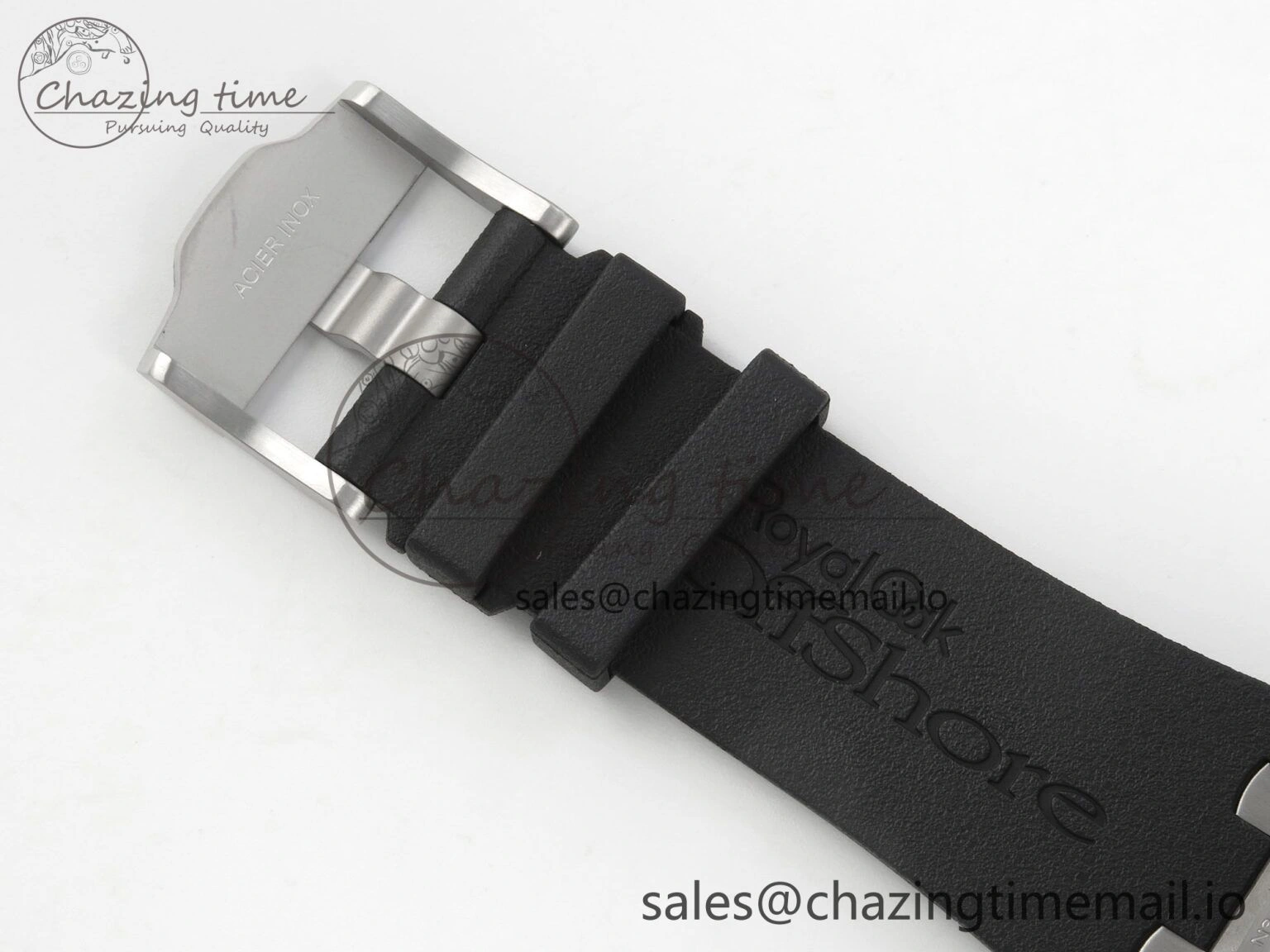Royal Oak Offshore 44mm SS APPF Best Edition White Dial Ceramic Bezel on Black Rubber Strap SA3126
