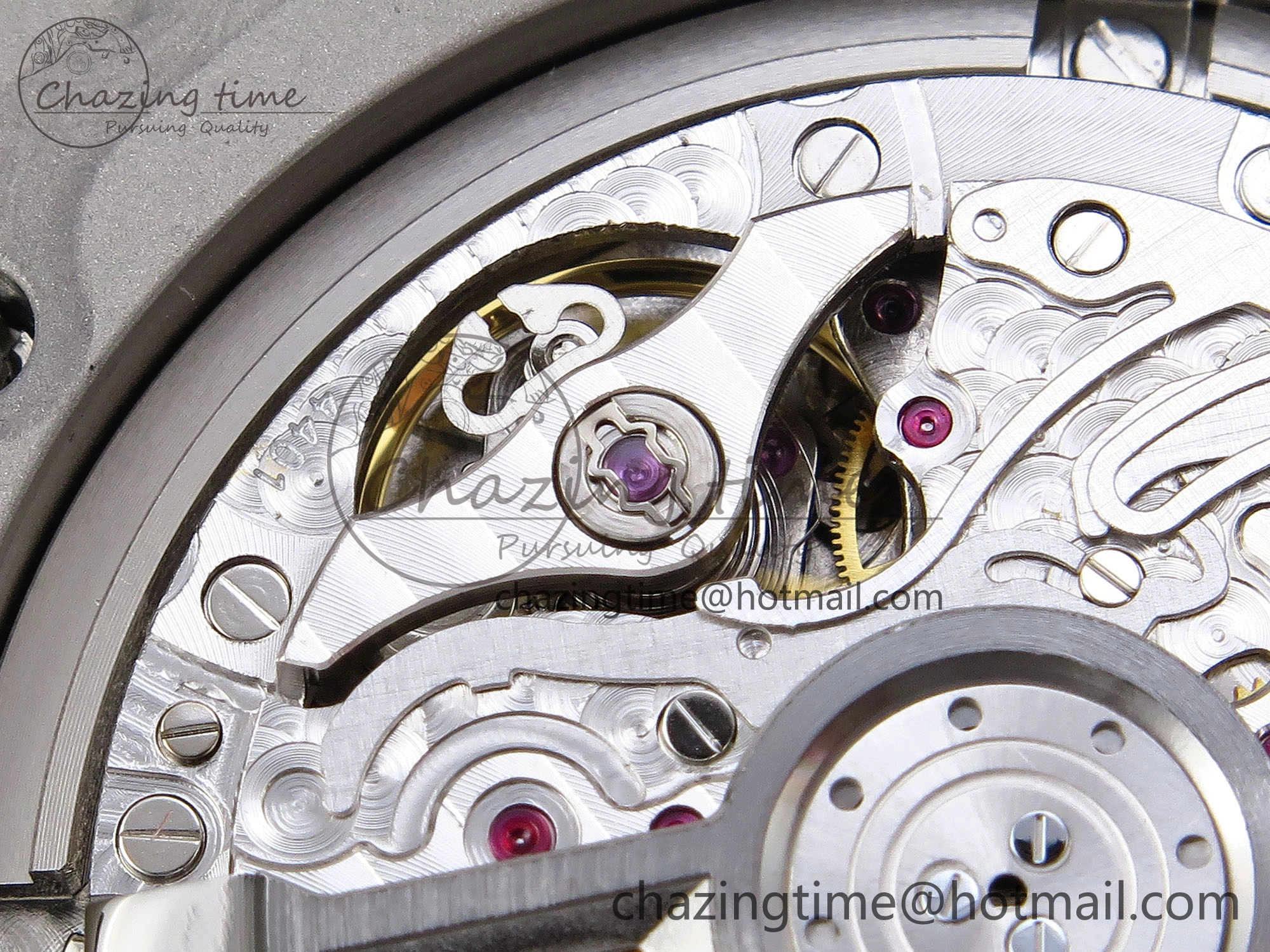 Royal Oak Offshore 44mm SS Bezel APF 1:1 Best Edition Blue Silver Dial on Blue Rubber Strap A4401