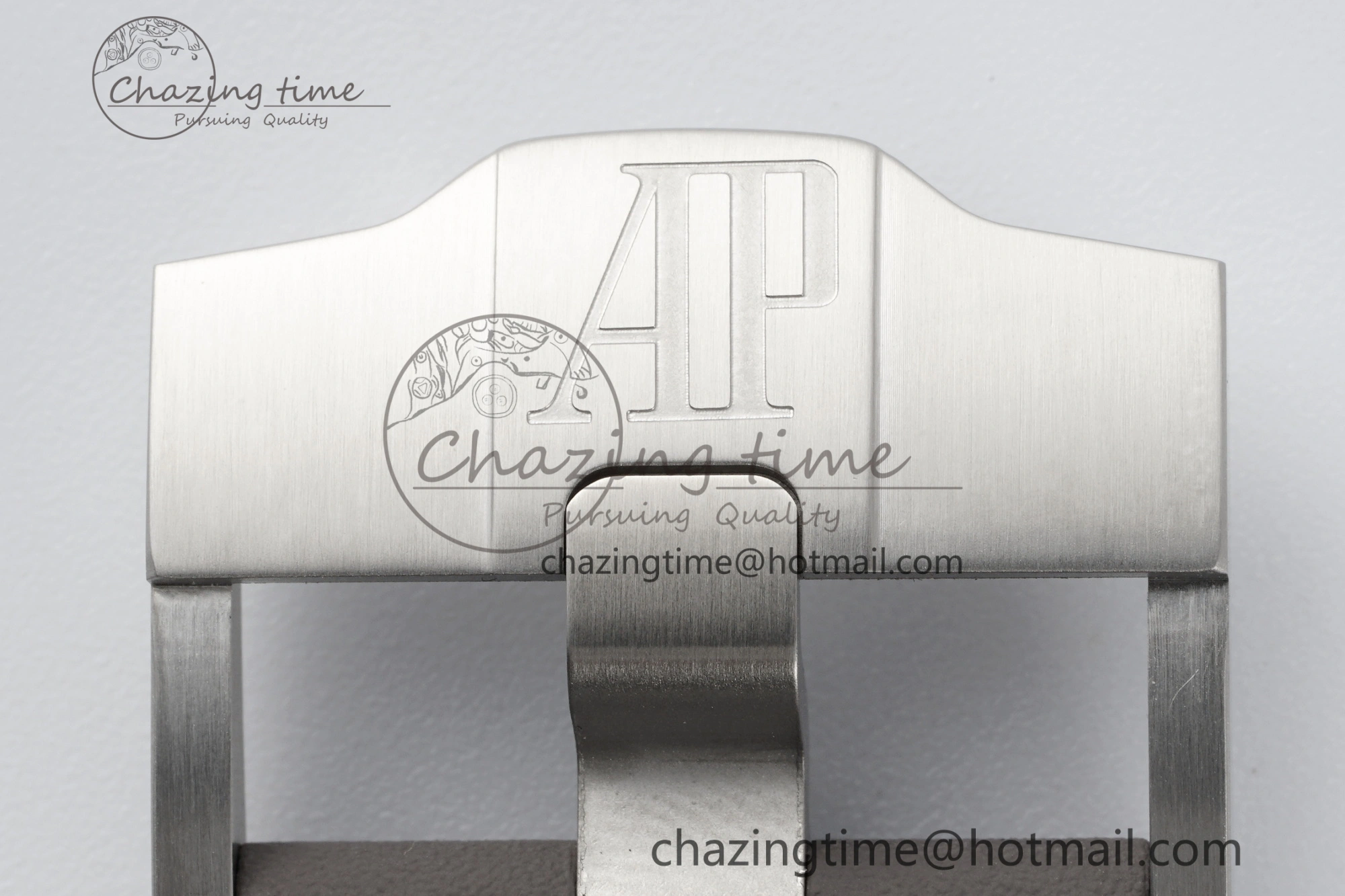 Royal Oak Offshore 44mm SS Black Ceramic Bezel APF 1:1 Best Edition Gray Dial on Gray Rubber Strap A3126