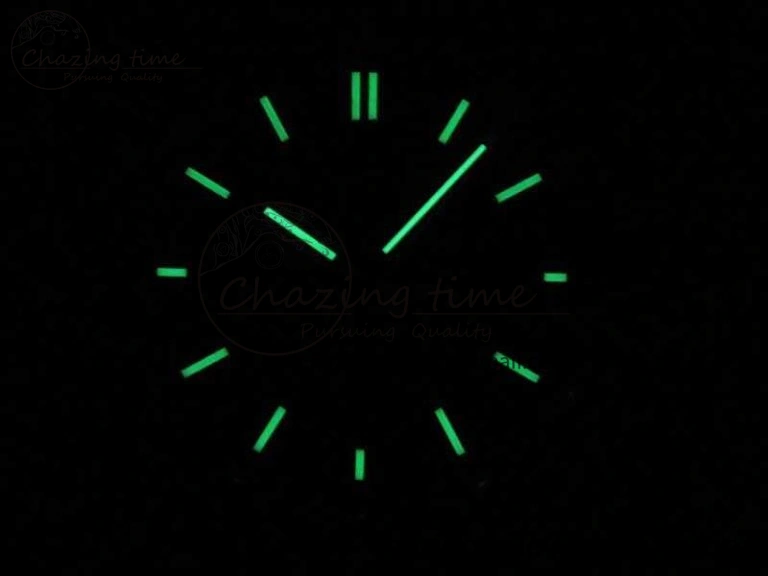 Royal Oak Offshore 44mm SS Black Ceramic Bezel JF 1:1 Best Edition On Rubber Strap A3126 V2 w  Cyclops And DW Mod