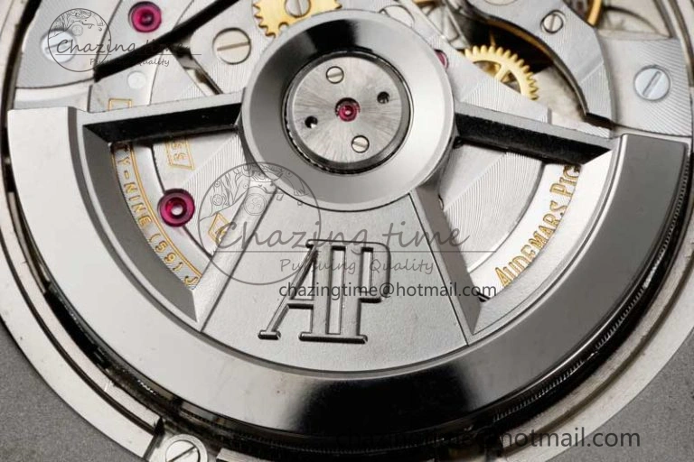 Royal Oak Offshore 44mm SS Black Ceramic Bezel RSF Best Edition Black Silver Dial on Rubber Strap A3126