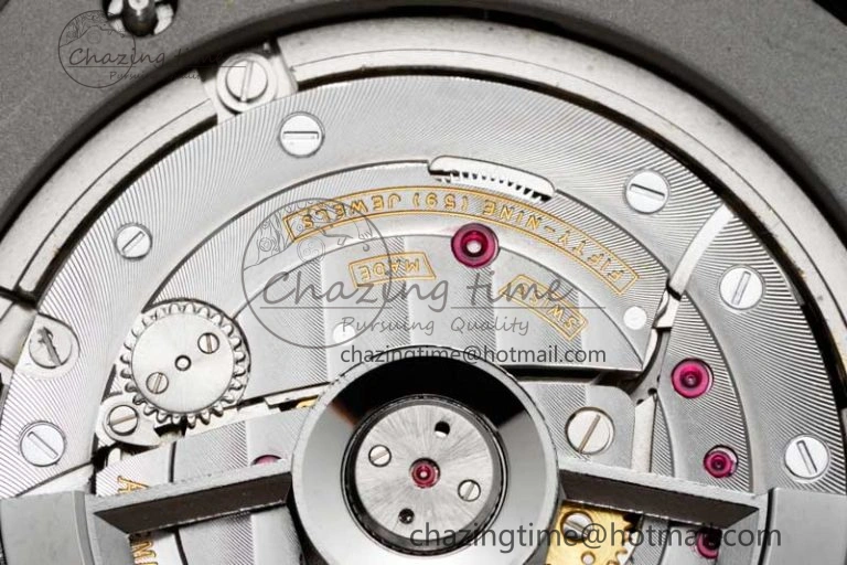 Royal Oak Offshore 44mm SS Black Ceramic Bezel RSF Best Edition Black Silver Dial on Rubber Strap A3126