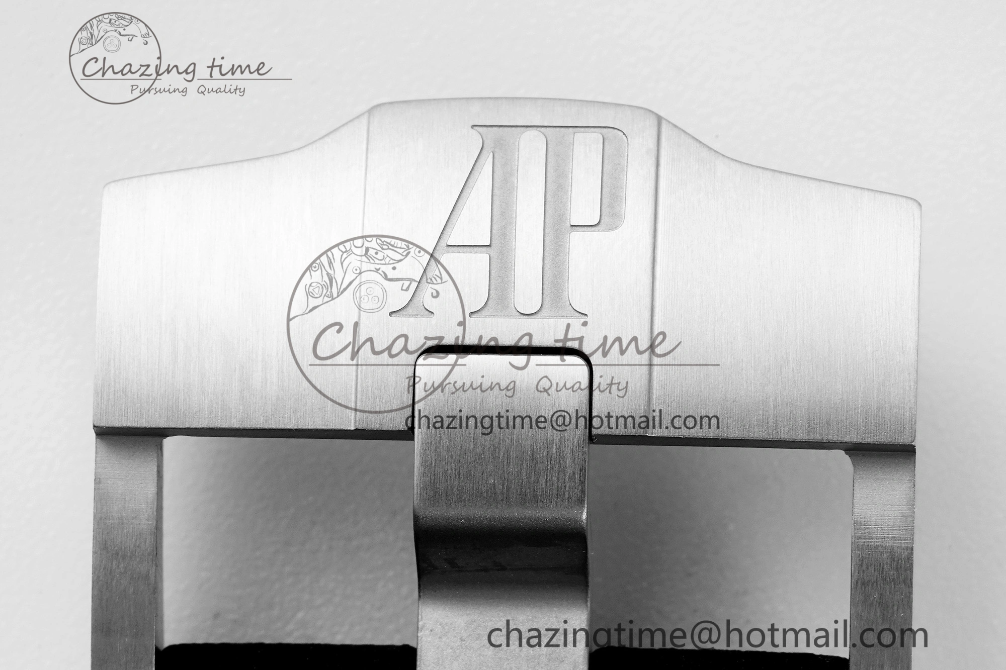 Royal Oak Offshore 44mm SS Black Ceramic Bezel RSF Best Edition White Black Dial on Rubber Strap A3126 V2