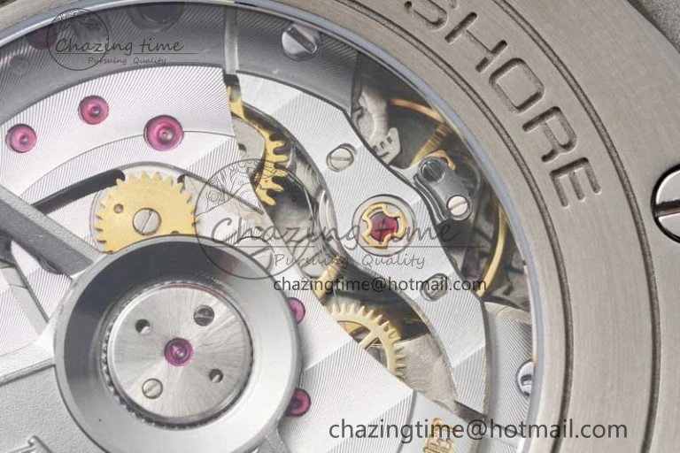 Royal Oak Offshore 44mm SS Blue Ceramic Bezel RSF Best Edition Blue Yellow Dial on Rubber Strap A3126