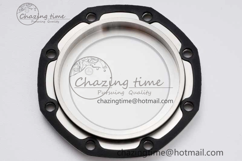 Royal Oak Offshore 44mm SS Ceramic Bezel JJF 1:1 Best Edition Gray Dial on Rubber Strap A3126 V2