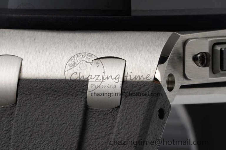 Royal Oak Offshore 44mm SS Ceramic Bezel JJF 1:1 Best Edition Gray Dial on Rubber Strap A3126 V2
