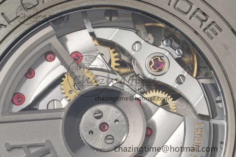 Royal Oak Offshore 44mm SS Green Ceramic Bezel APF 1:1 Best Edition Cream Dial on Camo Rubber Strap A3126