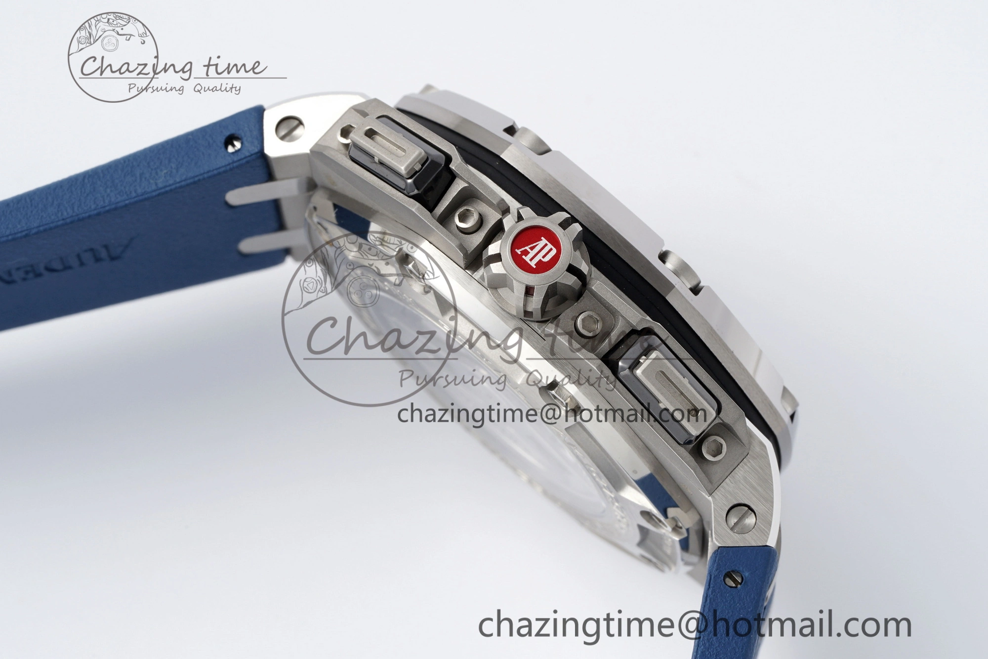Royal Oak Offshore 44mm SS Michael Schumacher Blue 1:1 JJF Best Edition A3126