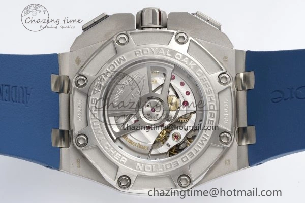 Royal Oak Offshore 44mm SS Michael Schumacher Blue 1:1 JJF Best Edition A3126