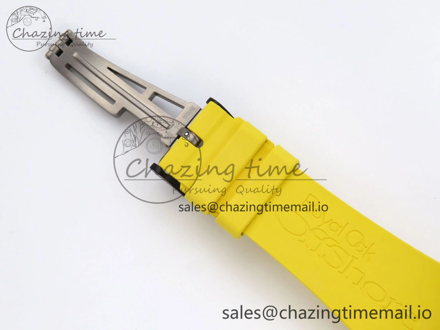 Royal Oak Offshore 44mm SS TKF 1:1 Best Edition Black Yellow Dial on Yellow Rubber Strap A3126