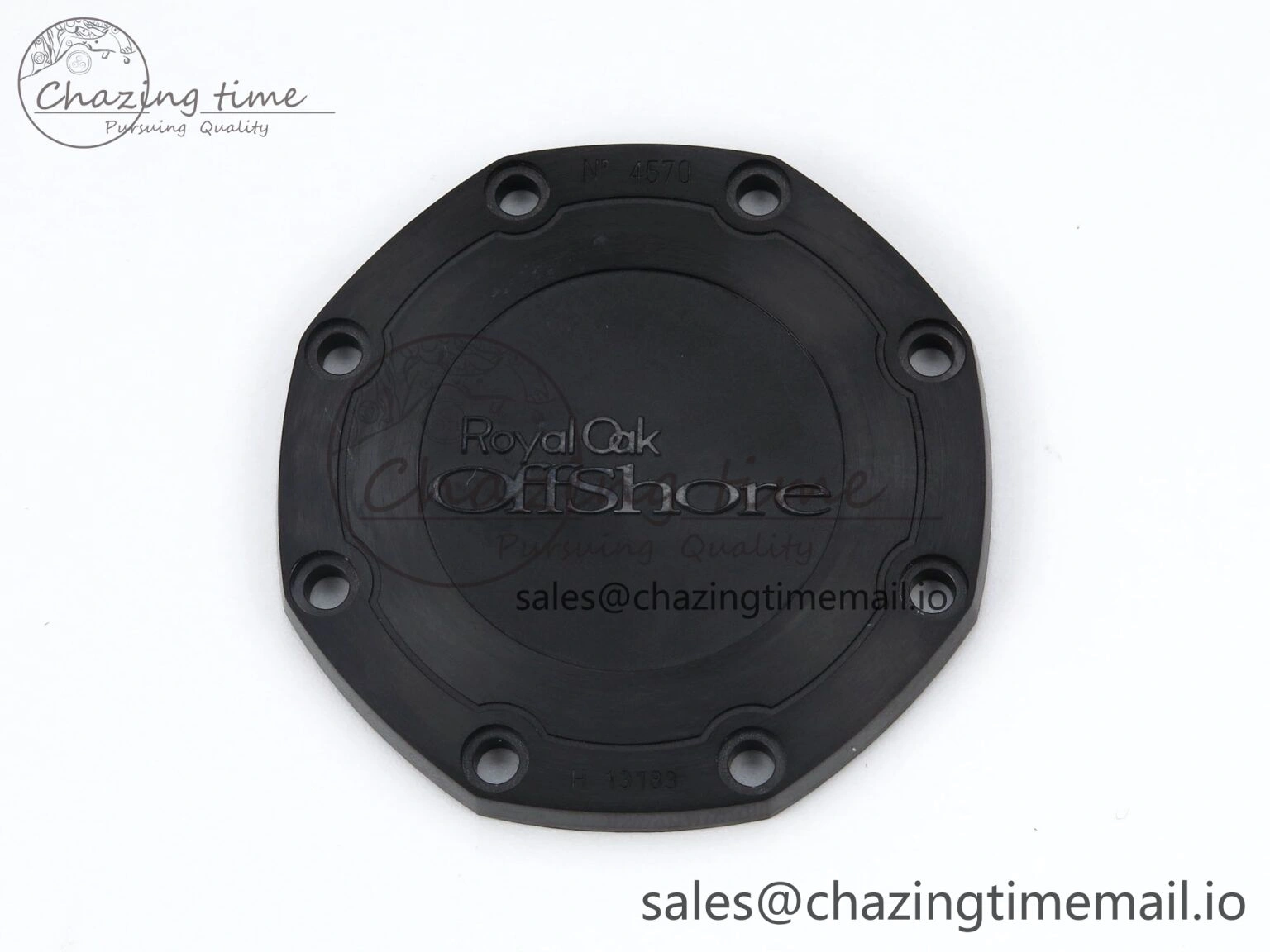 Royal Oak Offshore 44mm SS TKF 1:1 Best Edition Black Yellow Dial on Yellow Rubber Strap A3126