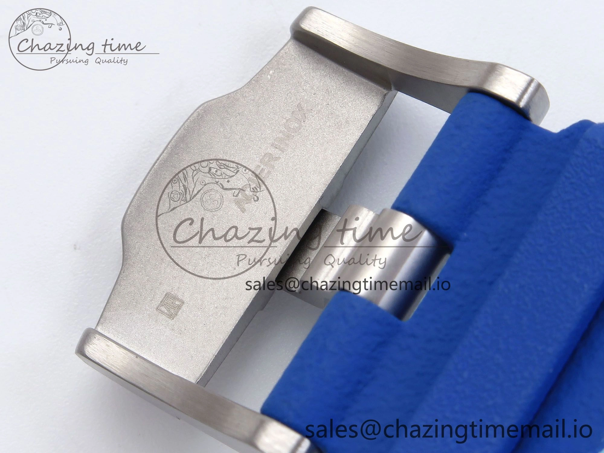 Royal Oak Offshore 44mm SS TKF 1:1 Best Edition Blue Dial on Blue Camou Rubber Strap A3126