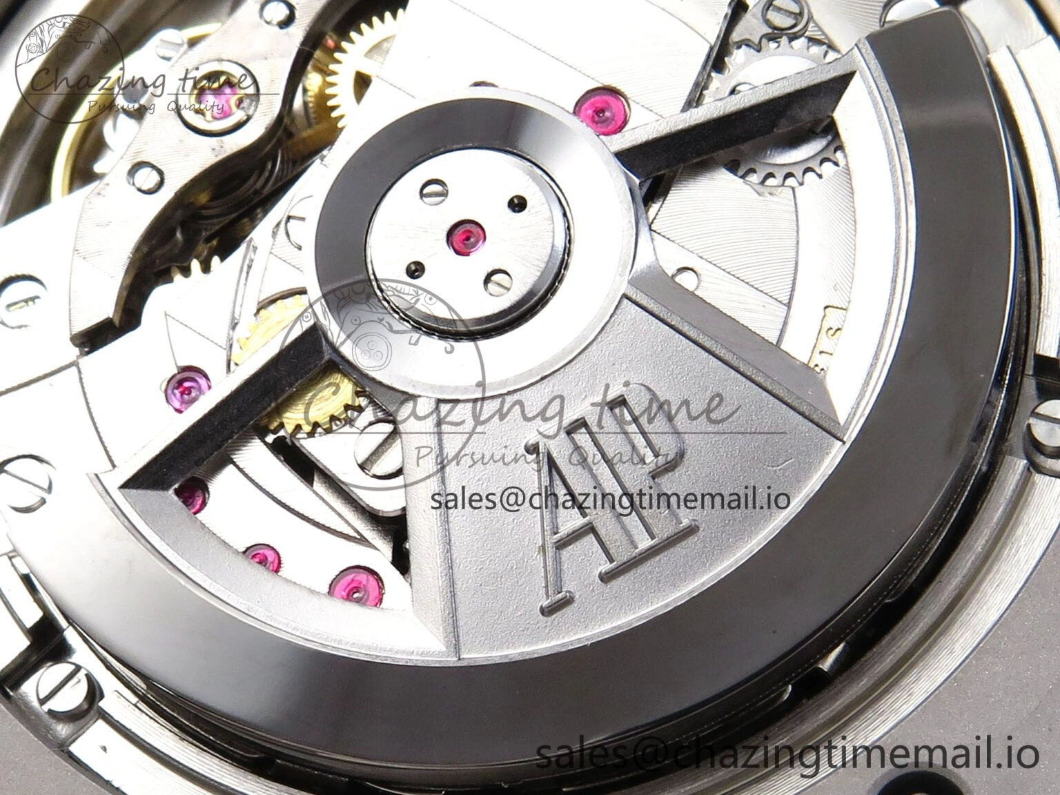 Royal Oak Offshore 44mm SS TKF 1:1 Best Edition Blue Dial on Blue Camou Rubber Strap A3126