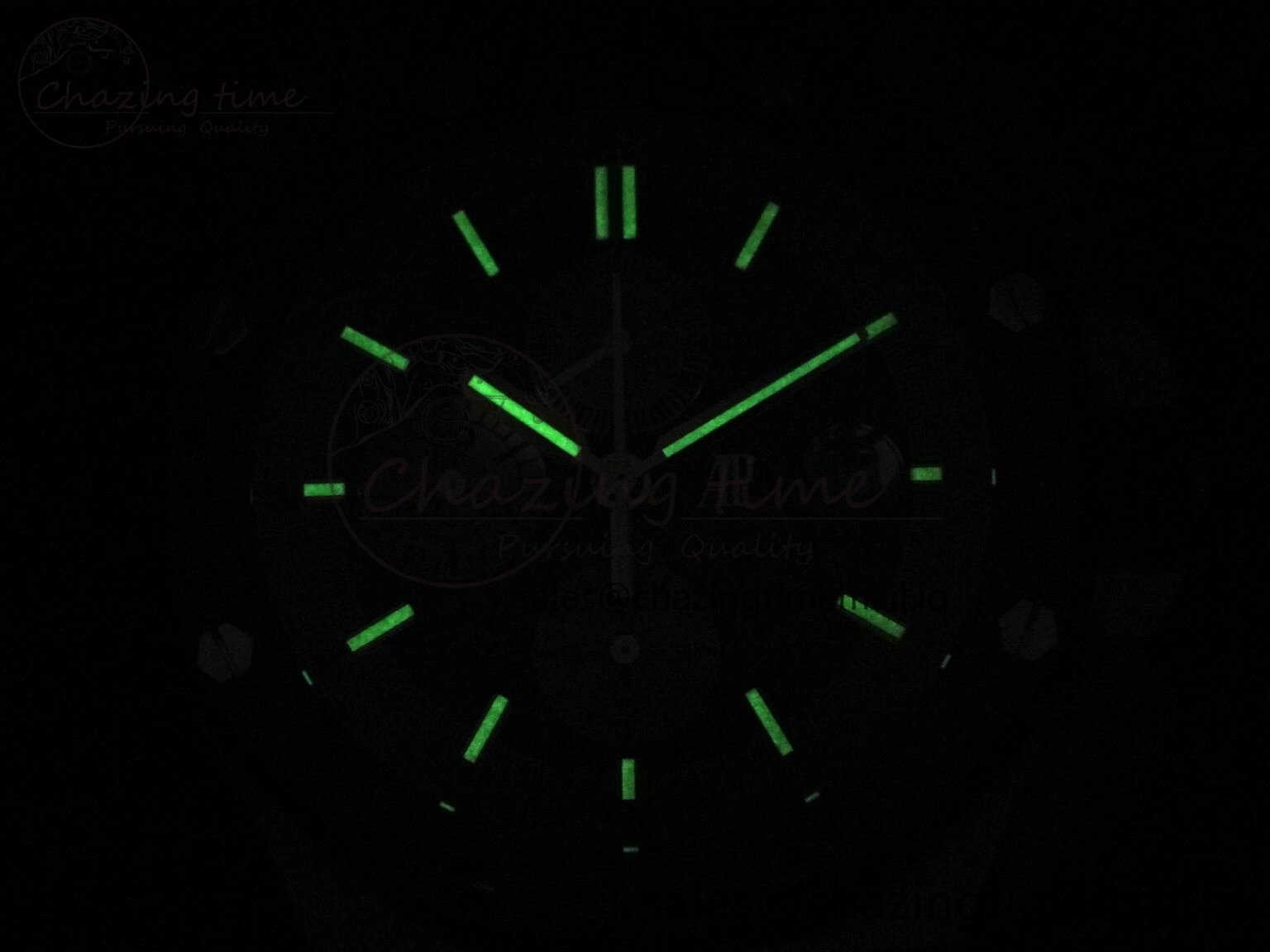 Royal Oak Offshore 44mm SS TKF 1:1 Best Edition Blue Red Dial on Blue Red Rubber Strap A3126
