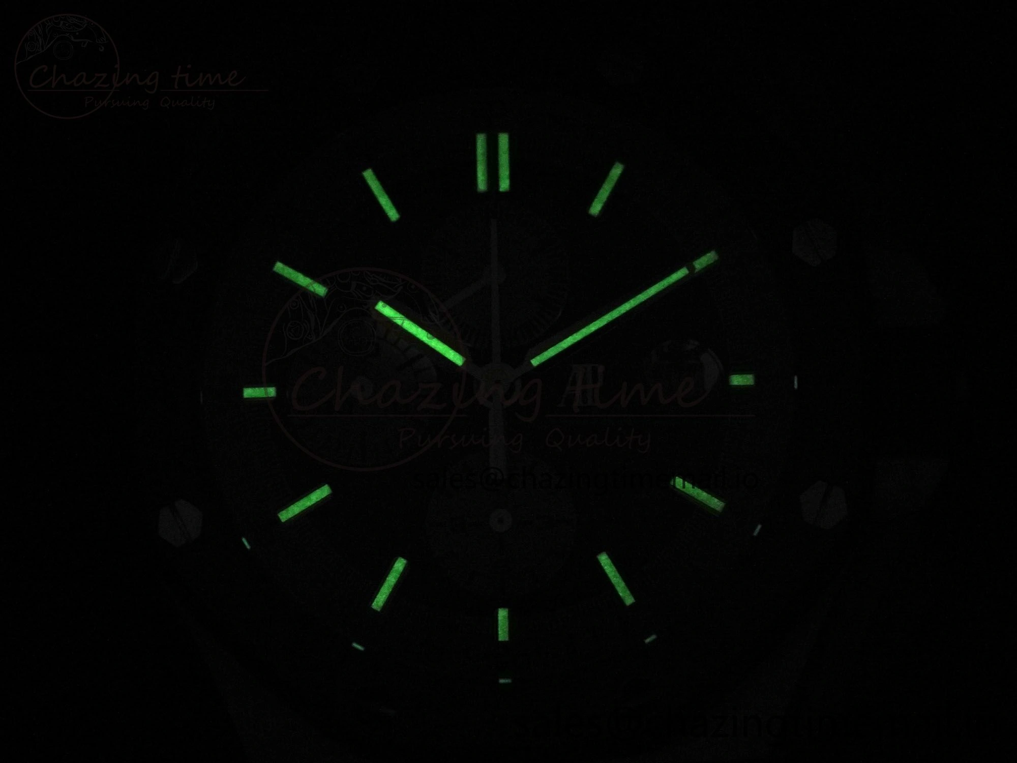 Royal Oak Offshore 44mm SS TKF 1:1 Best Edition Blue Red Dial on Blue Red Rubber Strap A3126