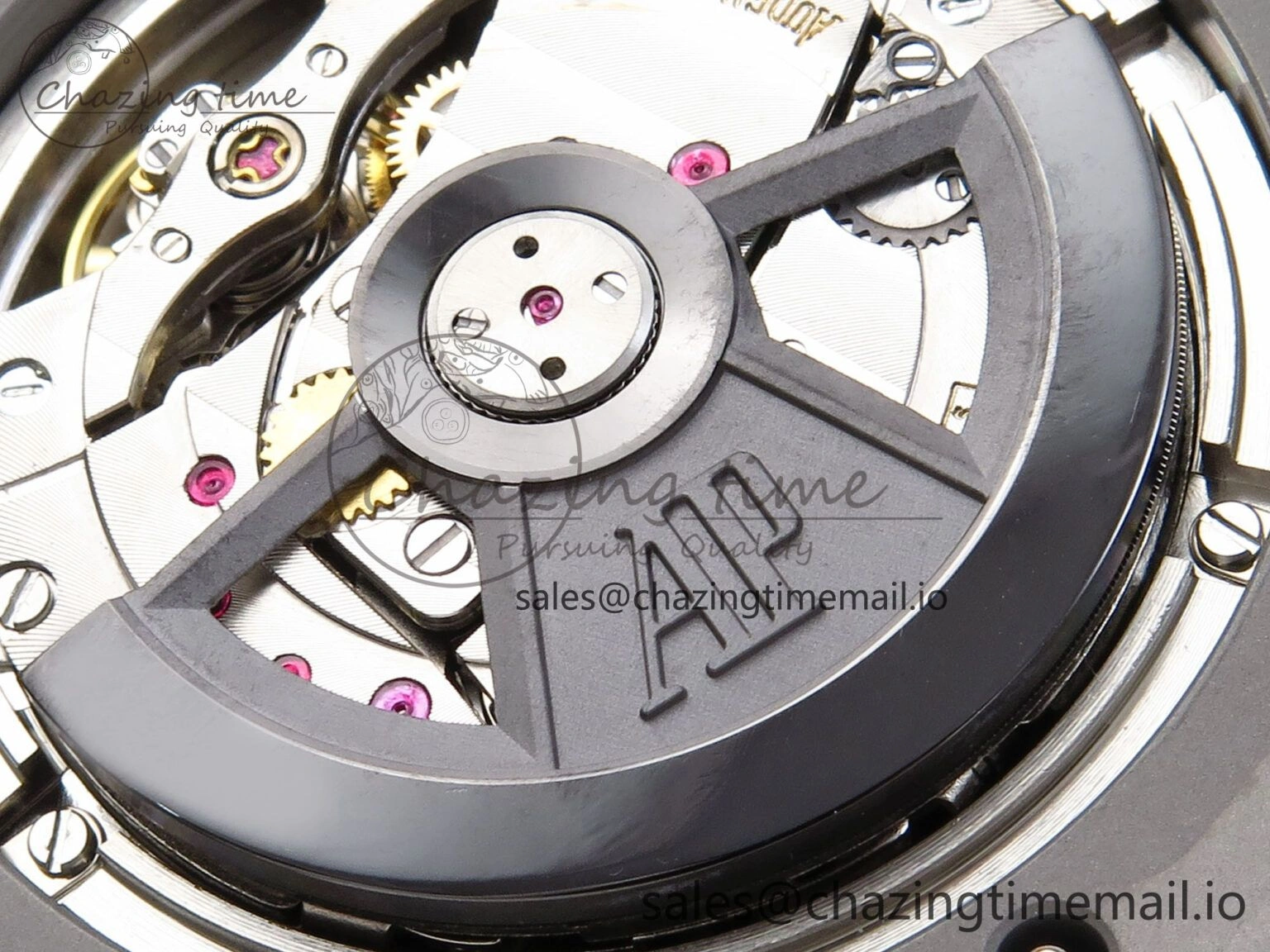 Royal Oak Offshore 44mm SS TKF 1:1 Best Edition Green Dial on Green Camou Rubber Strap A3126