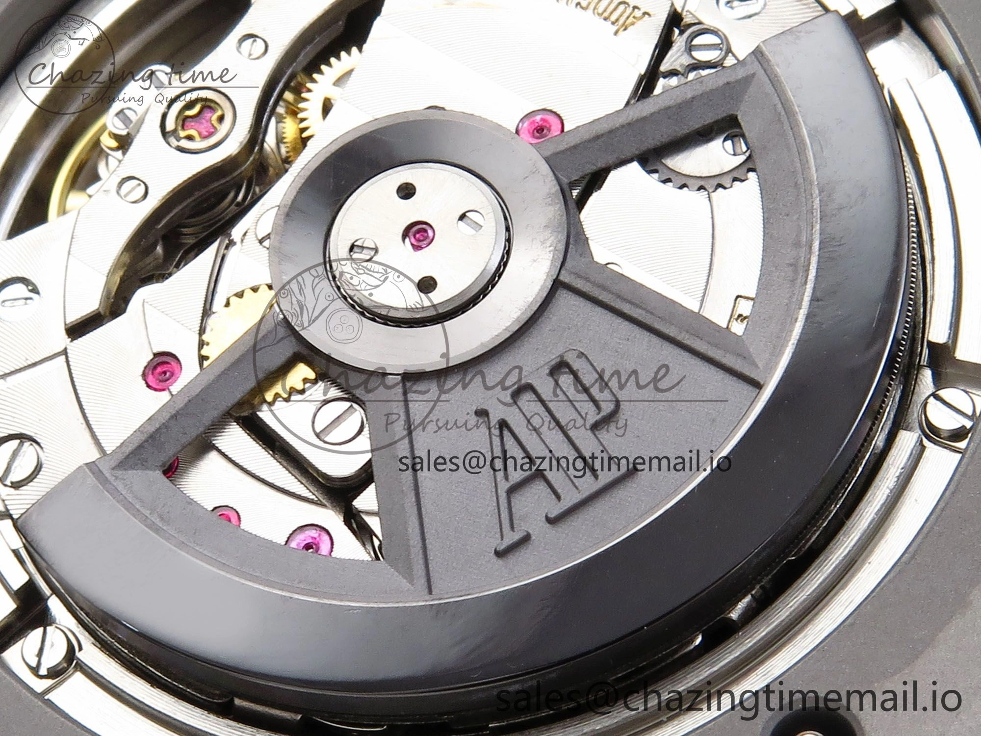 Royal Oak Offshore 44mm SS TKF 1:1 Best Edition Green Dial on Green Camou Rubber Strap A3126