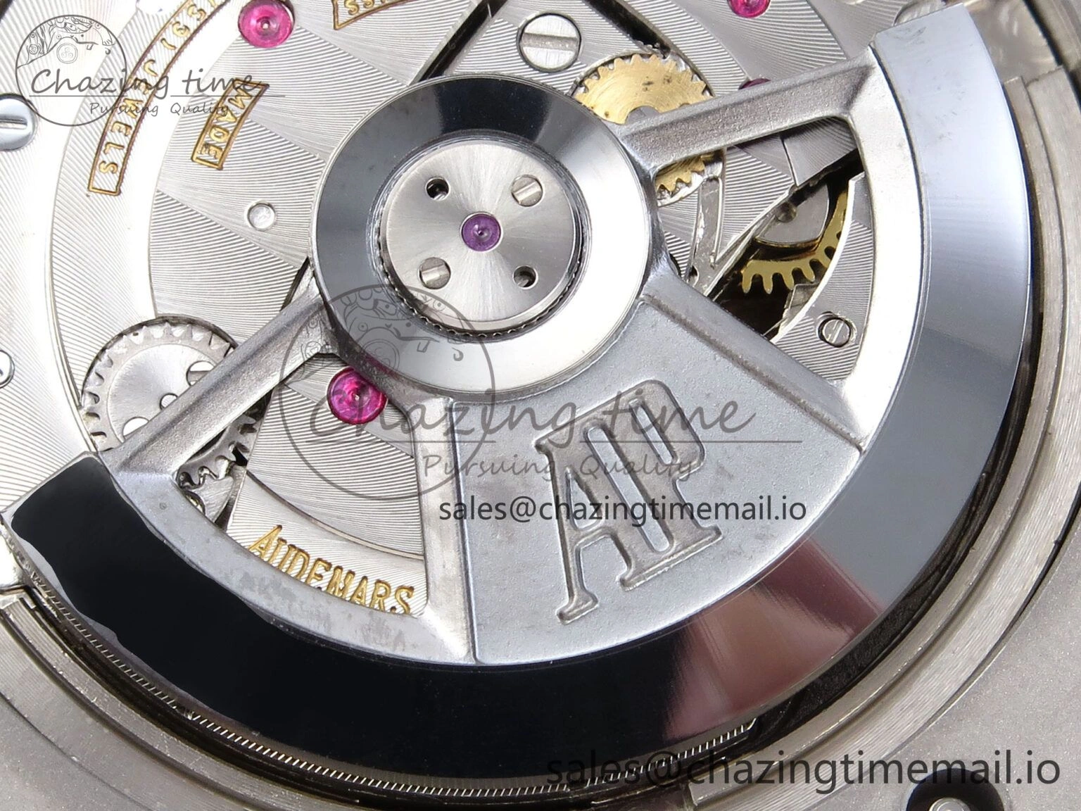 Royal Oak Offshore 44mm SS TKF 1:1 Best Edition White Dial on Black Rubber Strap A3126