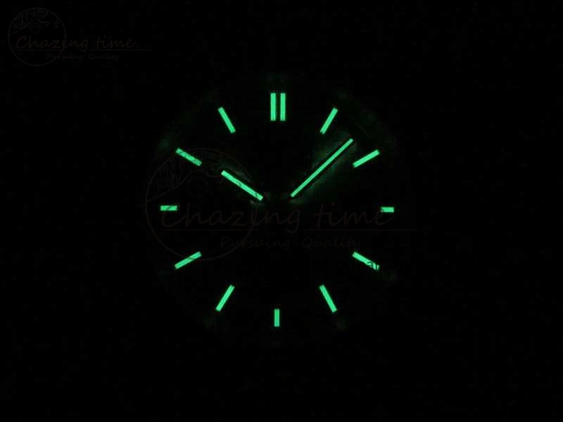 Royal Oak Offshore 44mm SS Updated Black Ceramic Bezel JF 1:1 Best Edition On White Rubber Strap A3126