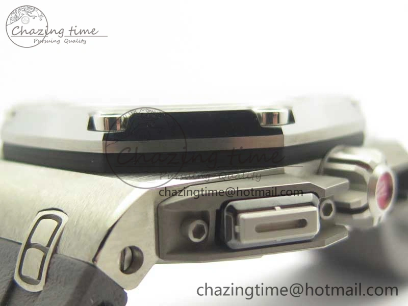 Royal Oak Offshore 44mm Titanium Michael Schumacher 1:1 JF Best Edition A3126 (Free XS Strap) V2 w  Cyclops