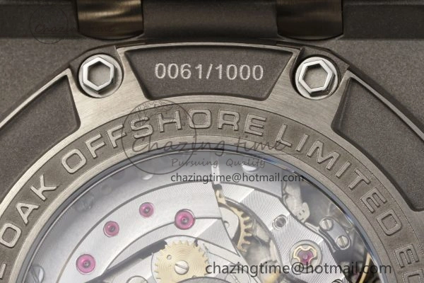 Royal Oak Offshore 44mm Titanium Michael Schumacher 1:1 JJF Best Edition A3126