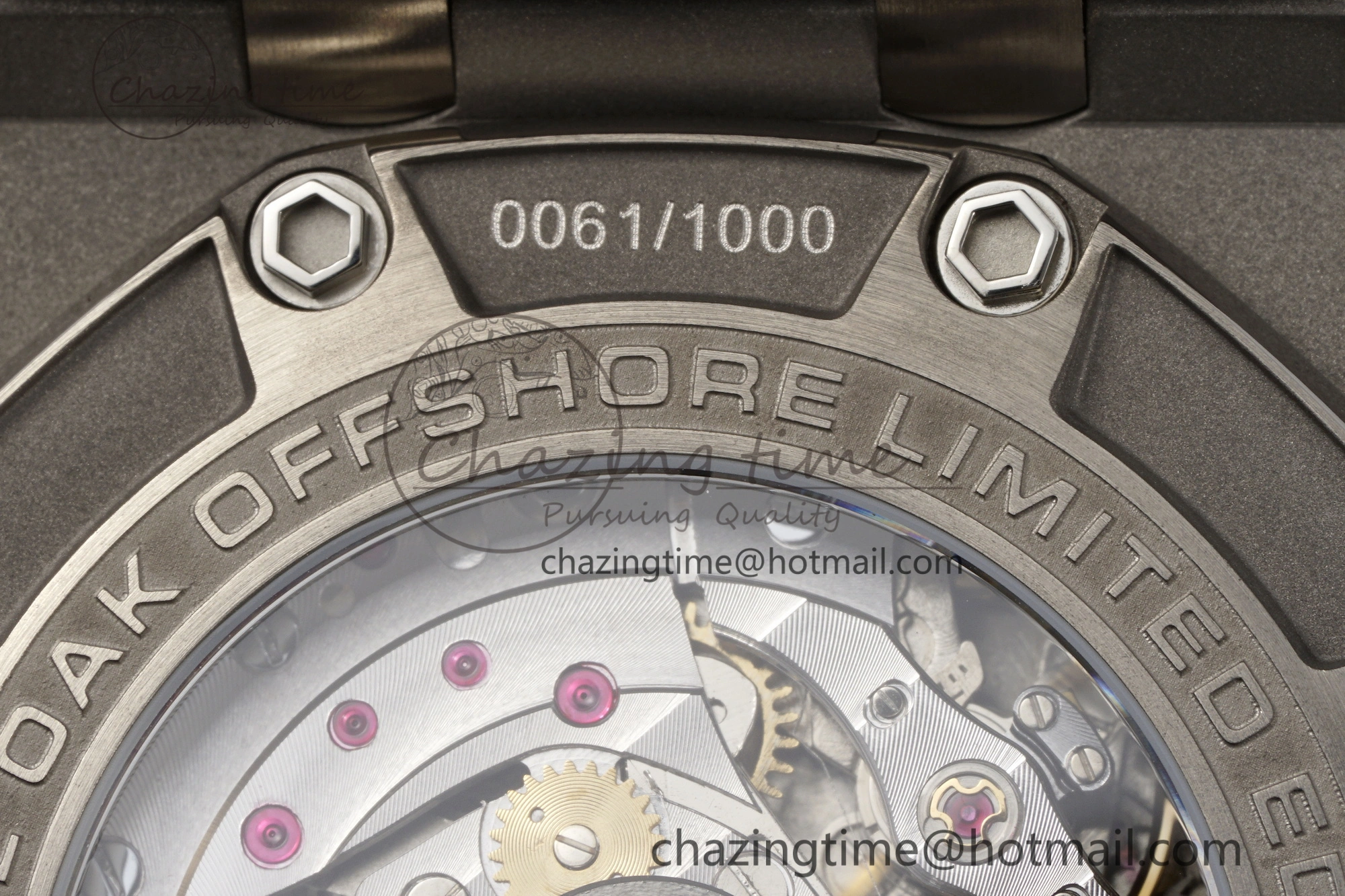 Royal Oak Offshore 44mm Titanium Michael Schumacher 1:1 JJF Best Edition A3126