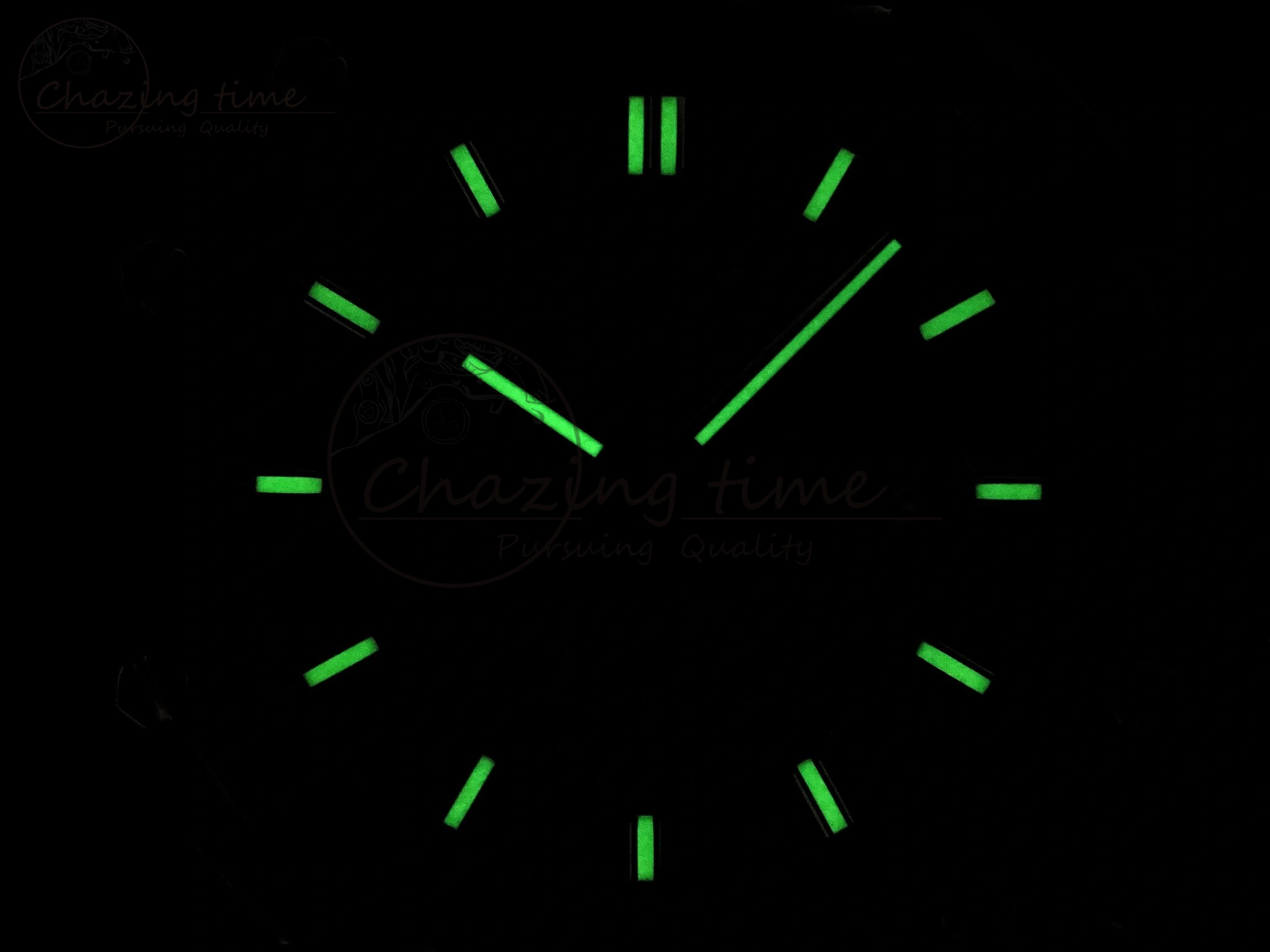 Royal Oak Offshore 44mm Transparent APF Best Edition Colorful Dial on Green Rubber Strap A3126