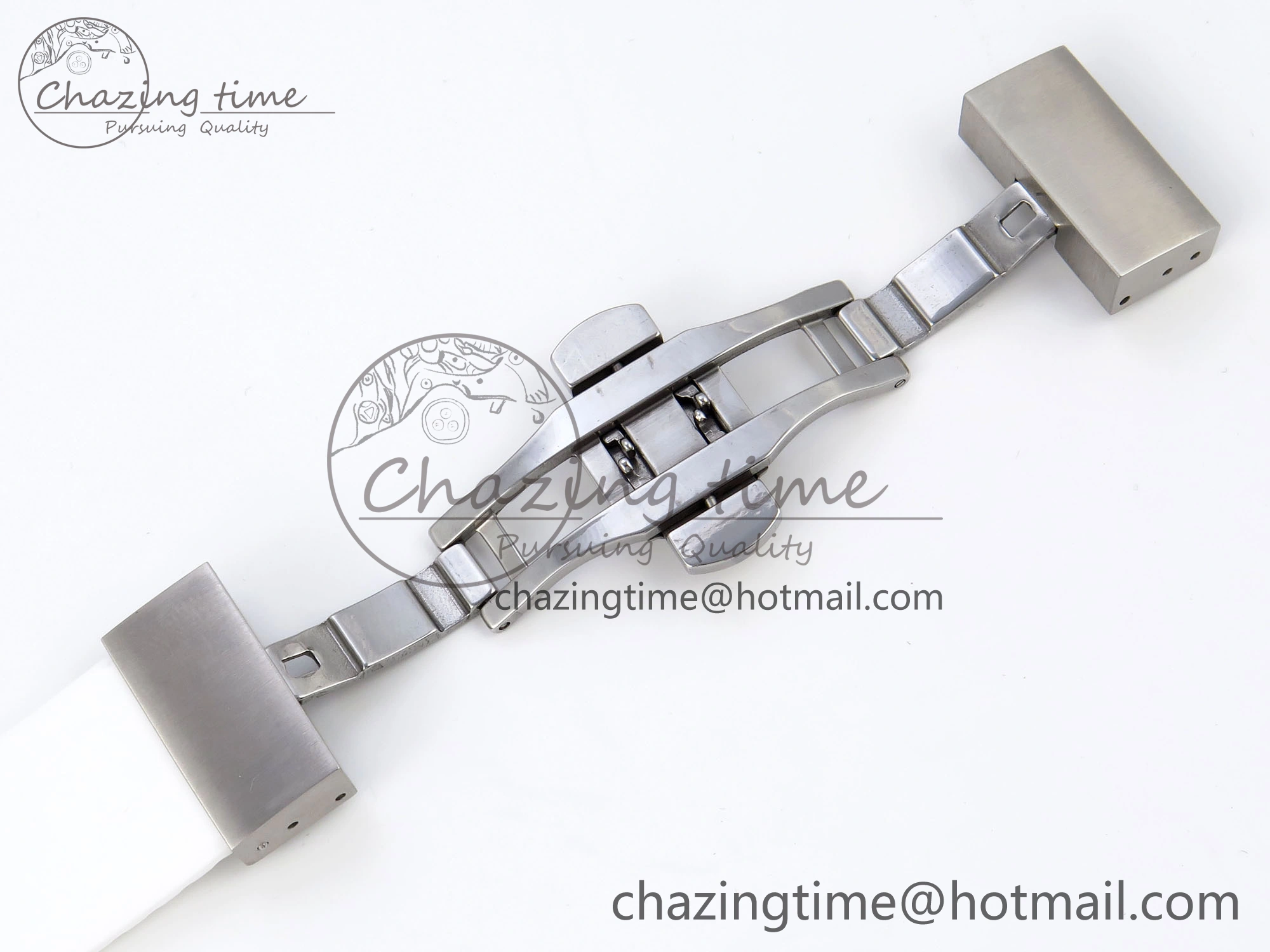 Royal Oak Offshore 44mm Transparent APF Best Edition Red Dial on White Rubber Strap A3126