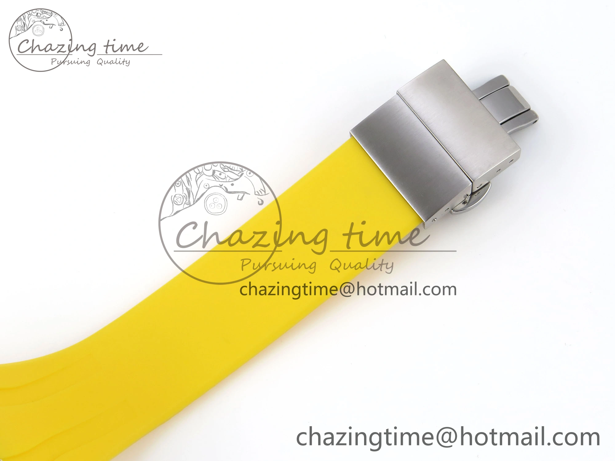 Royal Oak Offshore 44mm Transparent APF Best Edition Yellow Dial on Yellow Rubber Strap A3126