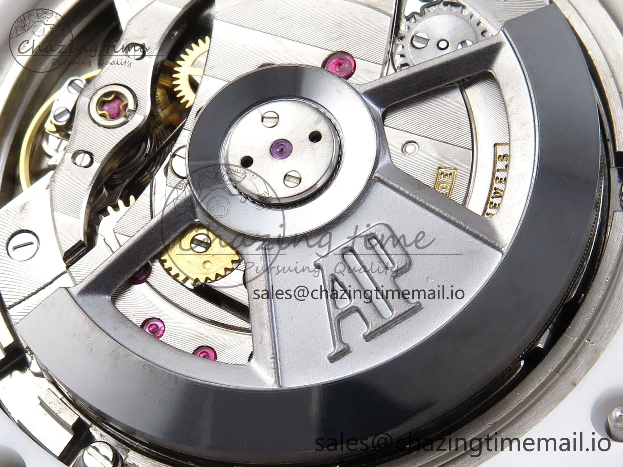 Royal Oak Offshore 44mm White Ceramic TKF 1:1 Best Edition White Dial on White Rubber Strap A3126