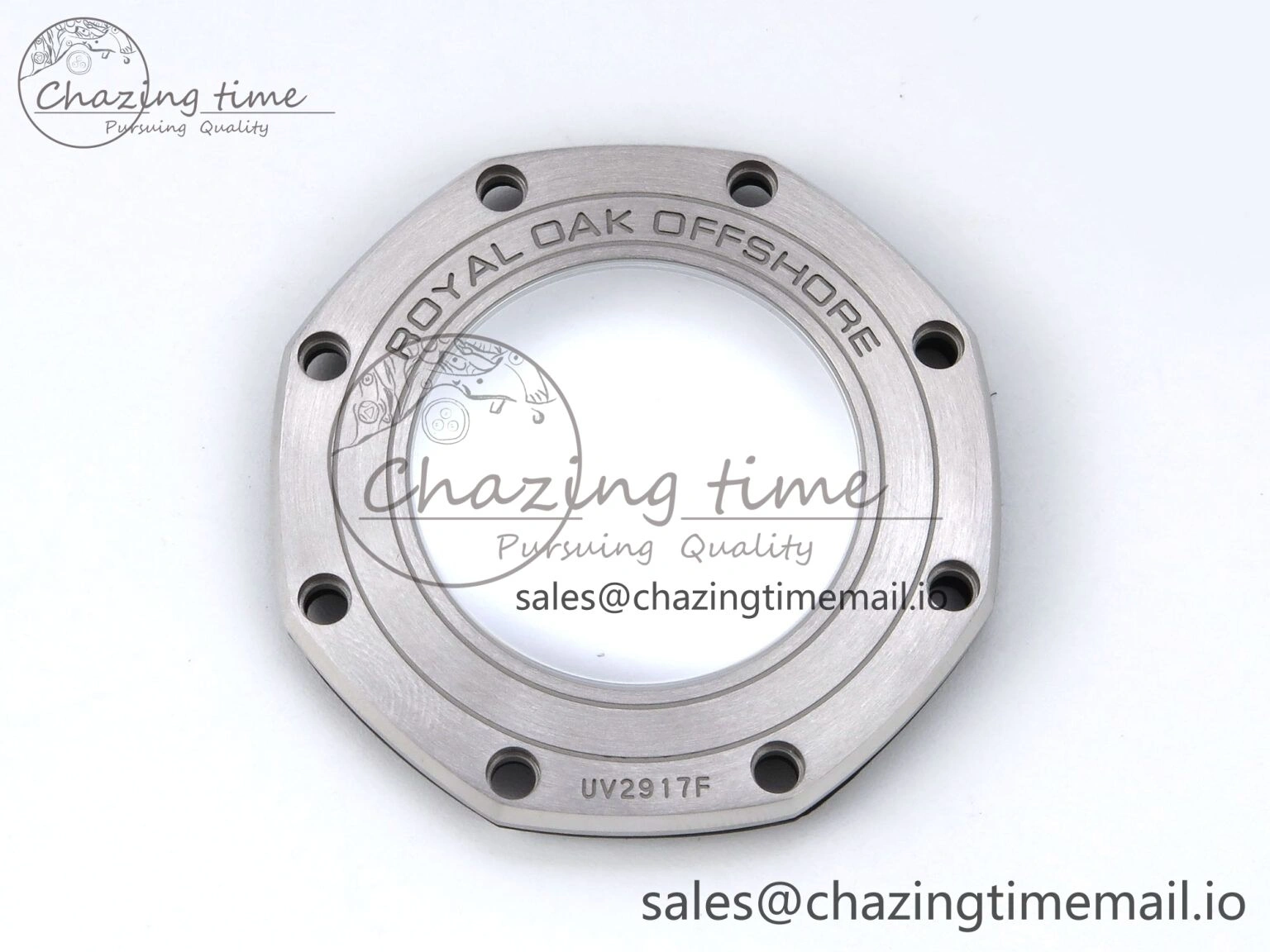 Royal Oak Offshore 44mm White Ceramic TKF 1:1 Best Edition White Dial on White Rubber Strap A3126