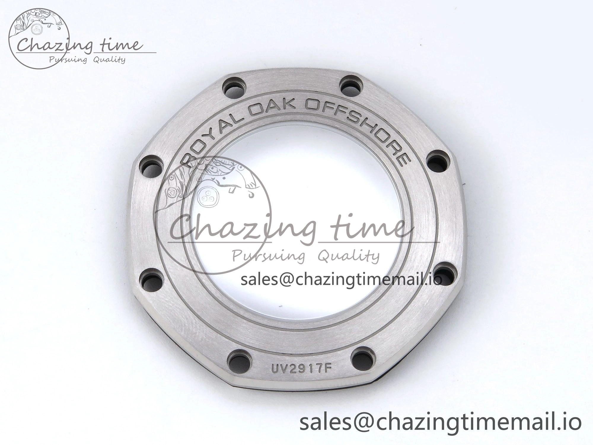 Royal Oak Offshore 44mm White Ceramic TKF 1:1 Best Edition White Dial on White Rubber Strap A3126