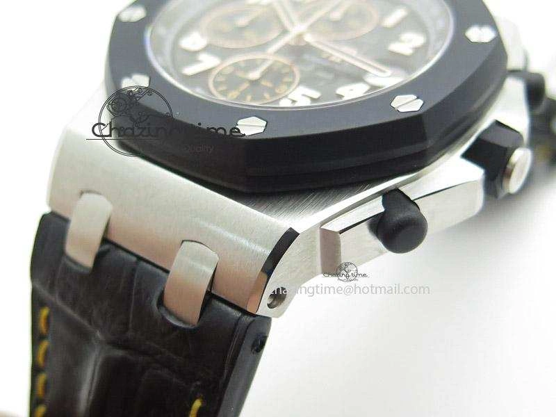 Royal Oak Offshore “57th Street” Rubberclad Bezel JF Best Edition On Leather Strap A7750